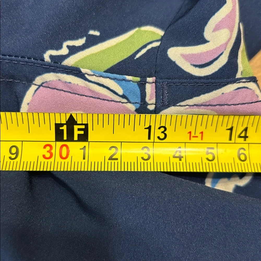Chubbies Men’s Navy Palm Tree Swim Trunks – Tropical Print Compression XXL FF